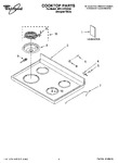 Diagram for 01 - Cooktop Parts