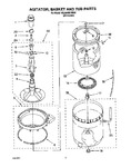 Diagram for 04 - Agitator, Basket And Tub