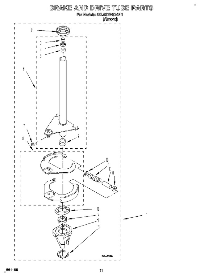 Diagram for 4XLA87W92AN1