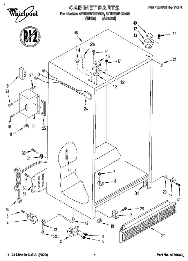Diagram for 4YED20PKBW00