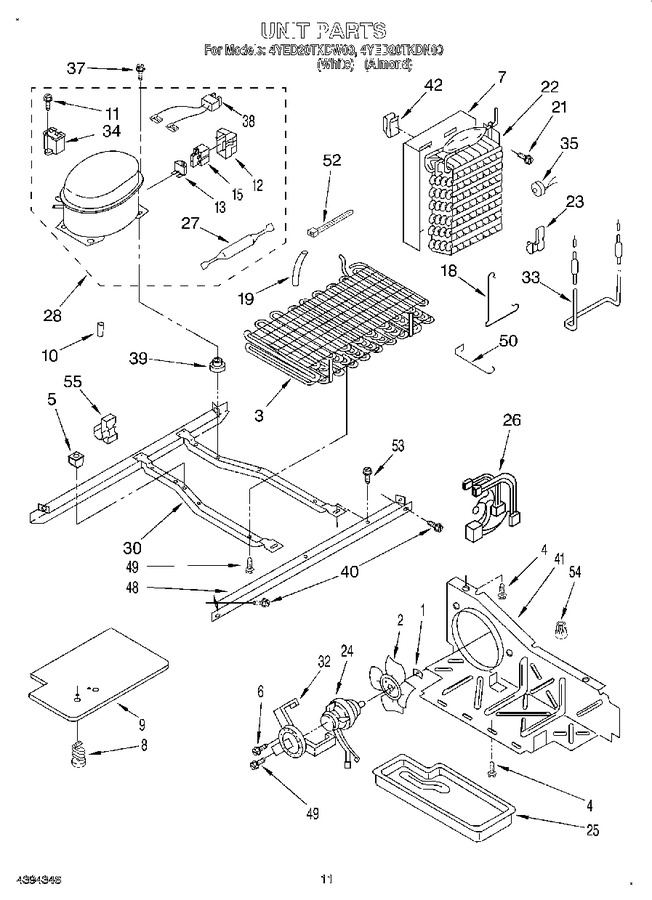 Diagram for 4YED20TKDW00