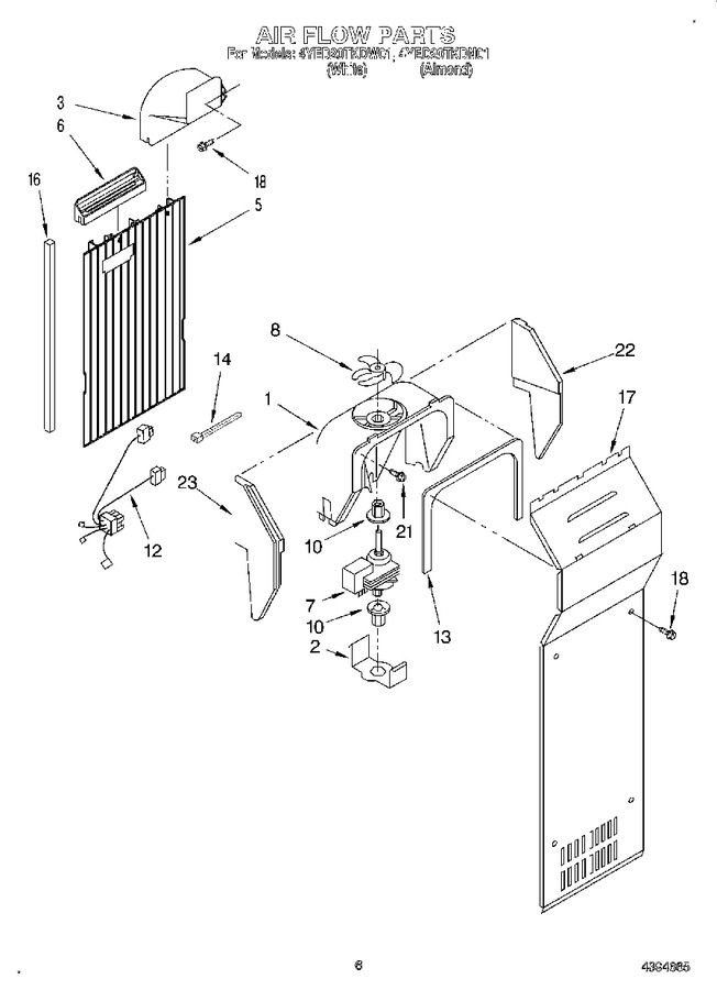 Diagram for 4YED20TKDW01