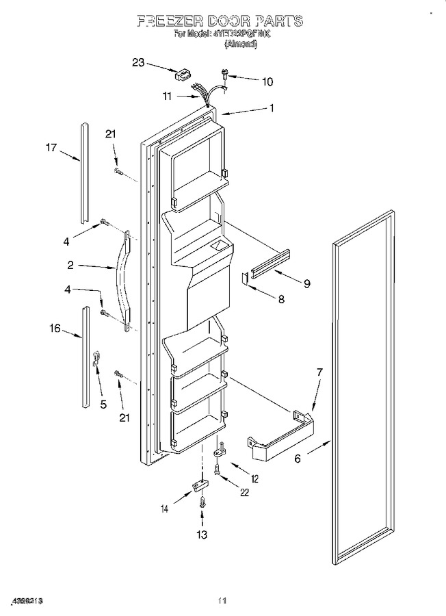 Diagram for 4YED22PQFN00