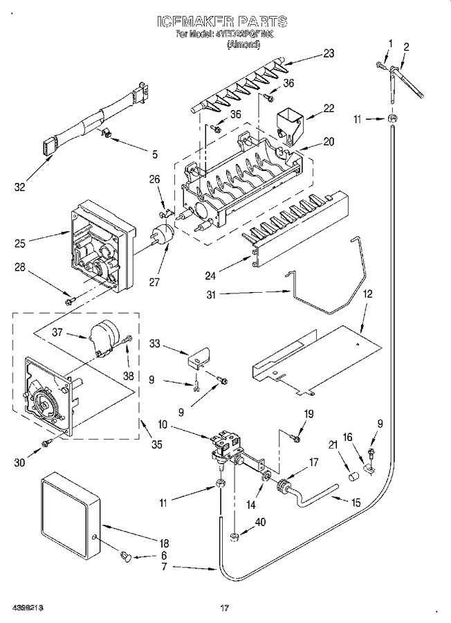 Diagram for 4YED22PQFN00