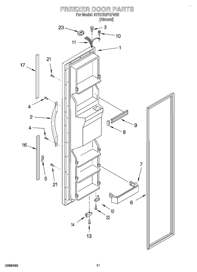 Diagram for 4YED22PQFN02