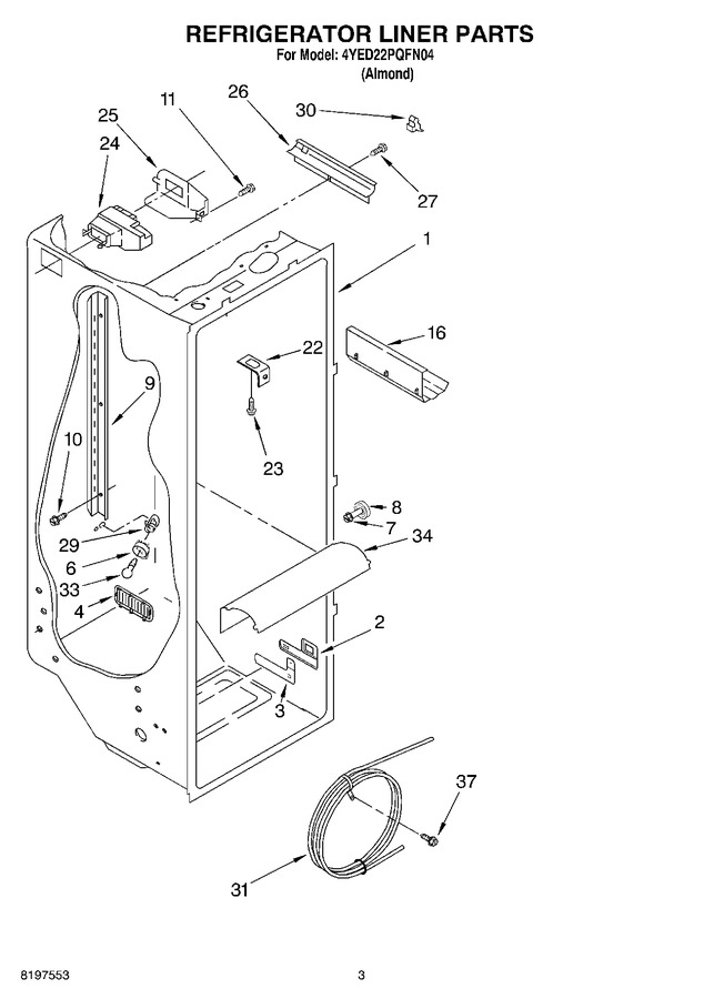 Diagram for 4YED22PQFN04