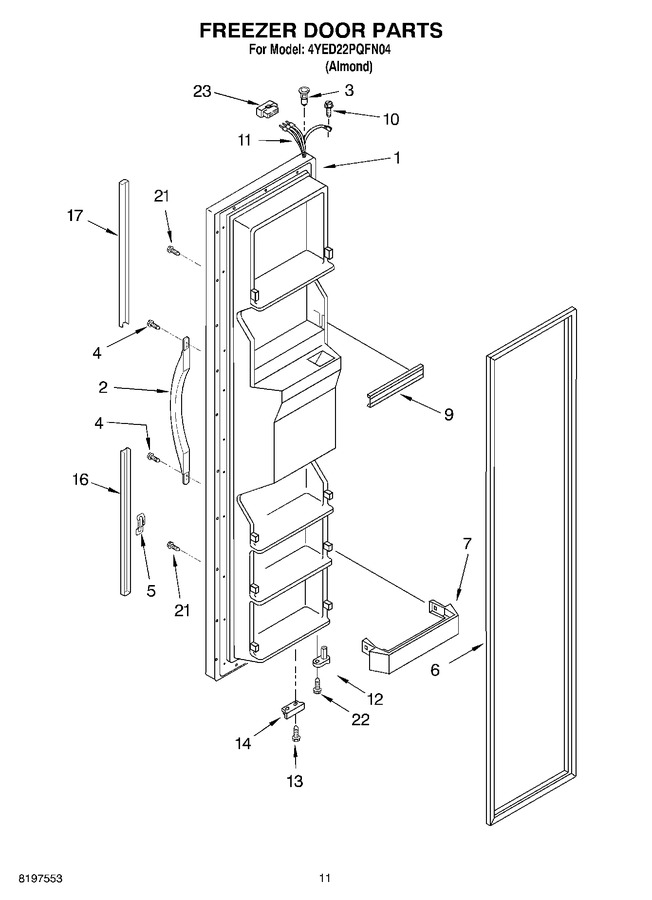Diagram for 4YED22PQFN04
