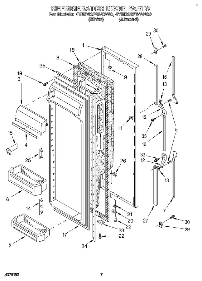 Diagram for 4YED22PWAW00
