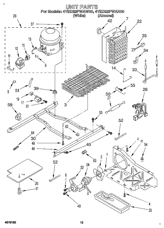 Diagram for 4YED22PWAW00