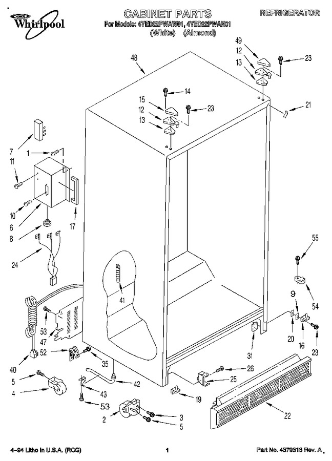 Diagram for 4YED22PWAN01