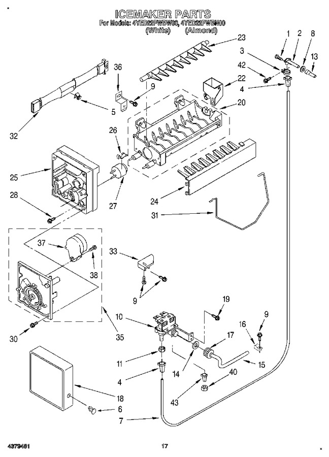 Diagram for 4YED22PWBW00