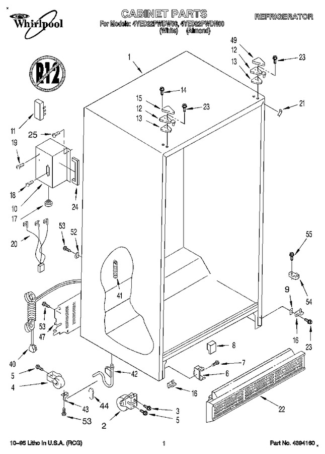 Diagram for 4YED22PWDN00