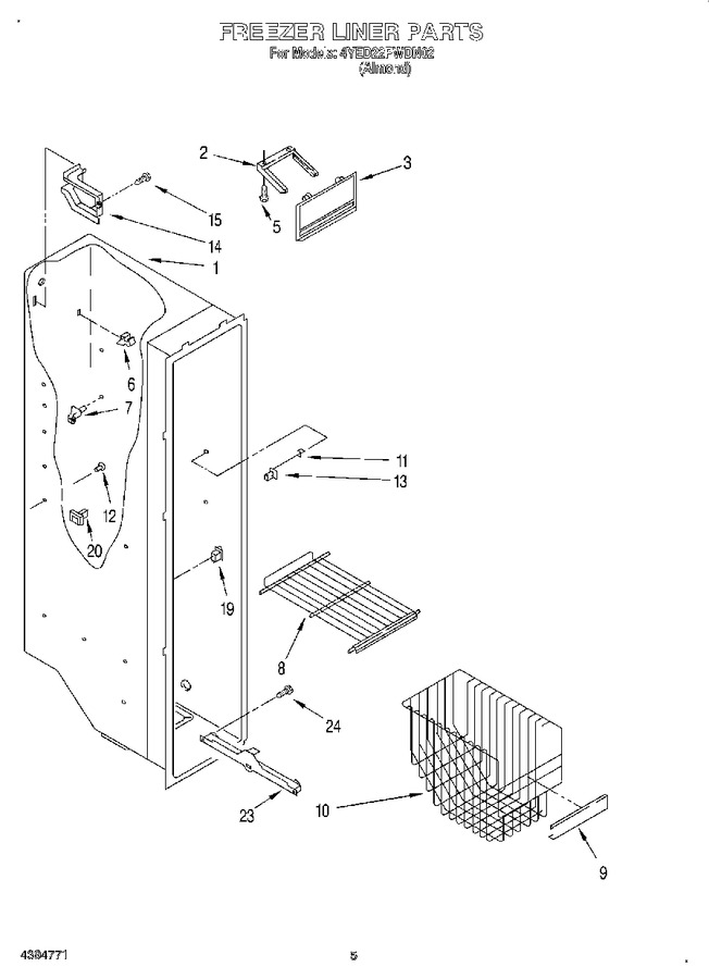 Diagram for 4YED22PWDN02