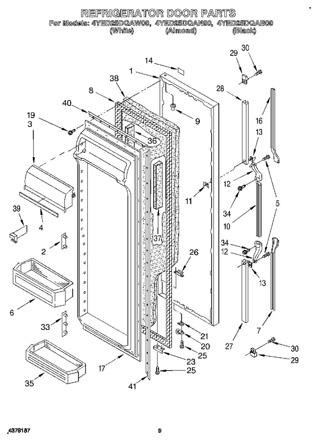 Diagram for 4YED25DQAB00