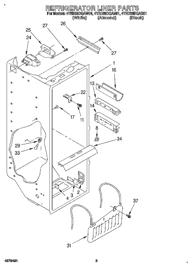 Diagram for 4YED25DQAB01