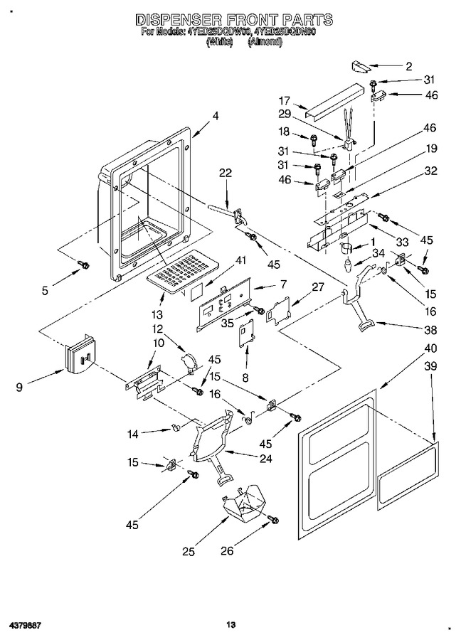 Diagram for 4YED25DQDW00