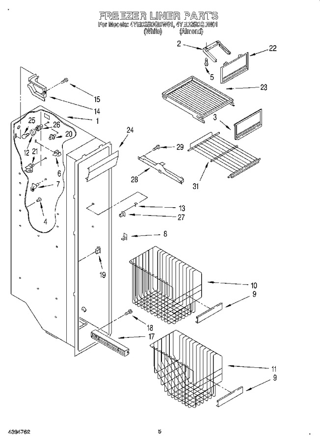 Diagram for 4YED25DQDN01