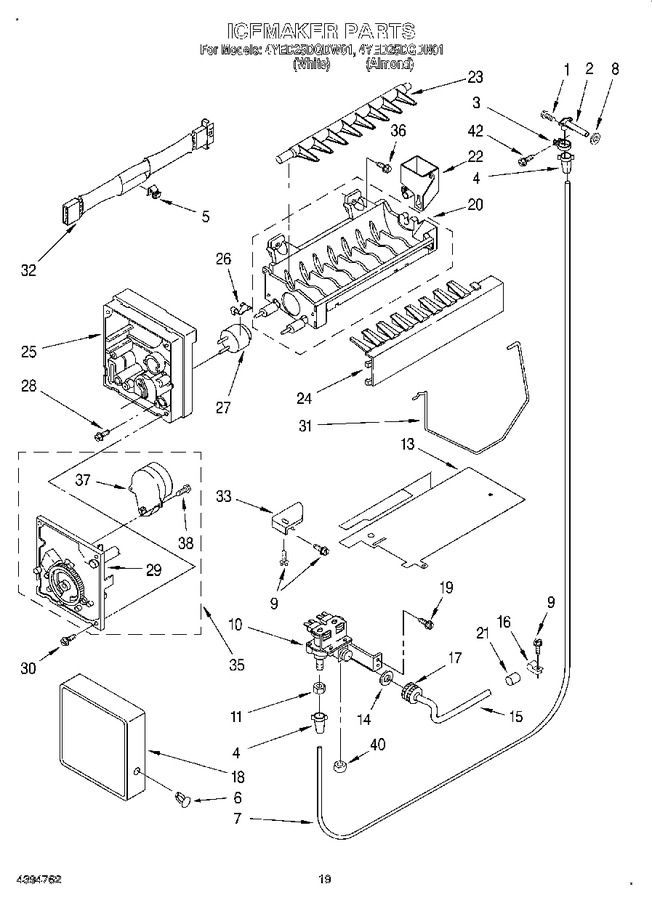 Diagram for 4YED25DQDN01
