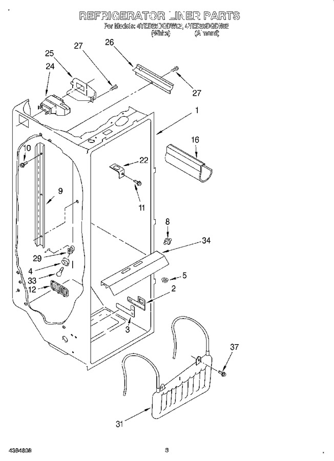 Diagram for 4YED25DQDN02