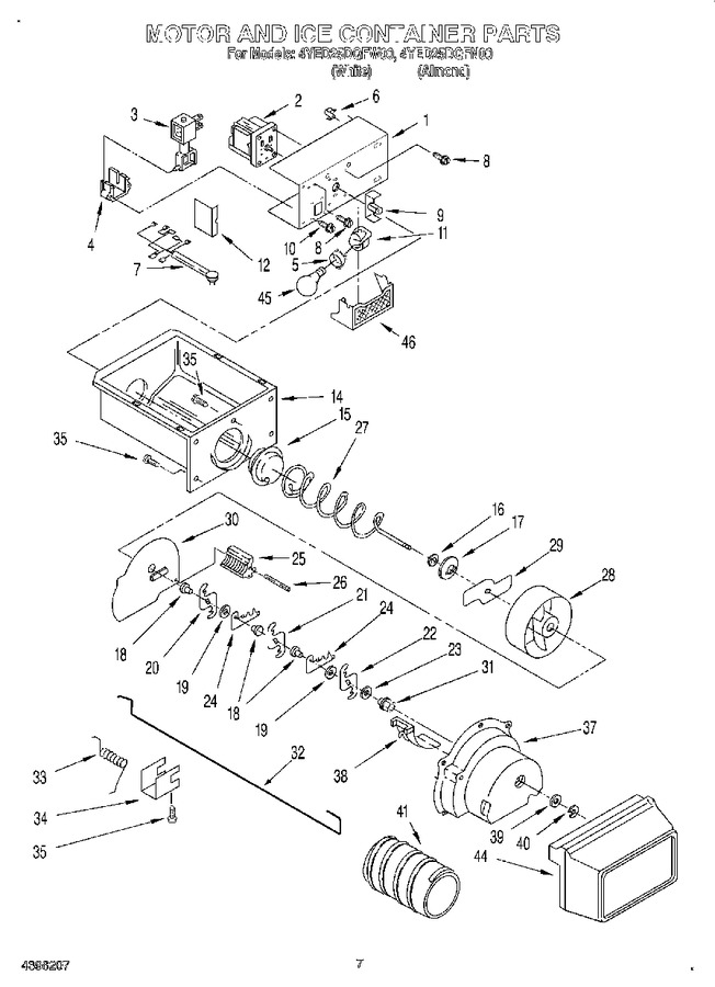 Diagram for 4YED25DQFN00