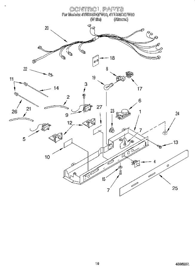 Diagram for 4YED25DQFN00