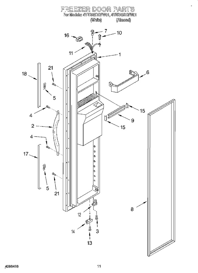 Diagram for 4YED25DQFN01