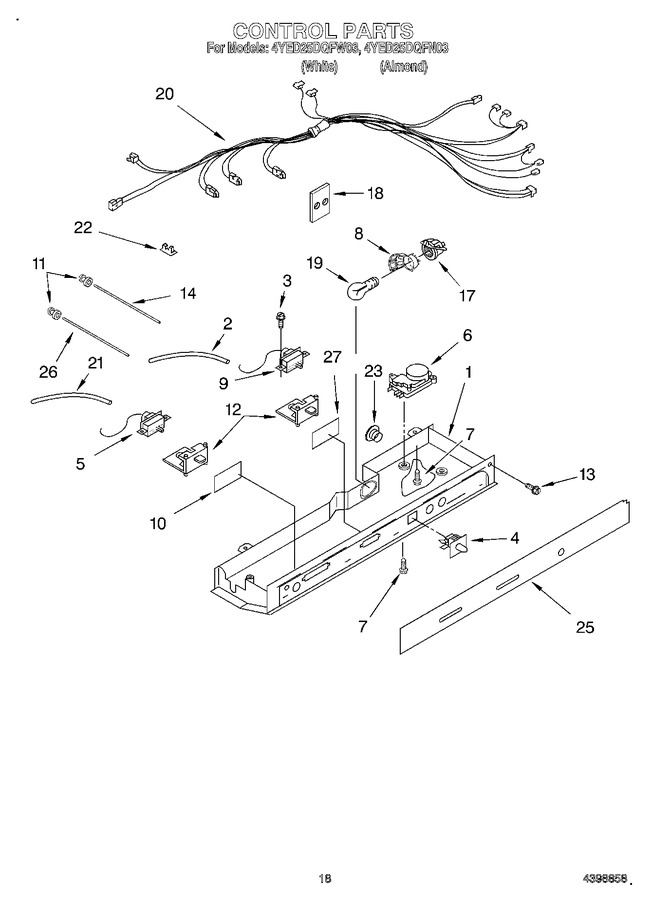 Diagram for 4YED25DQFN03