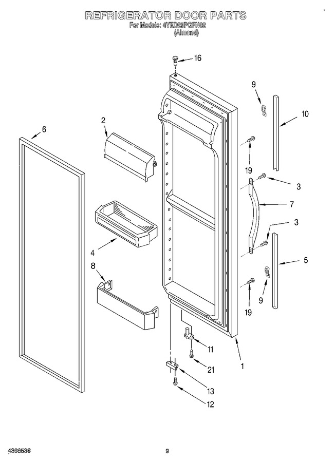 Diagram for 4YED25PQFN02