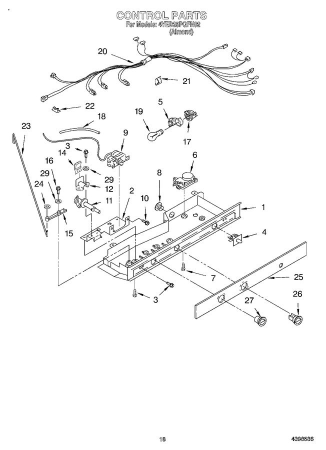 Diagram for 4YED25PQFN02