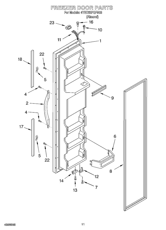 Diagram for 4YED25PQFN03