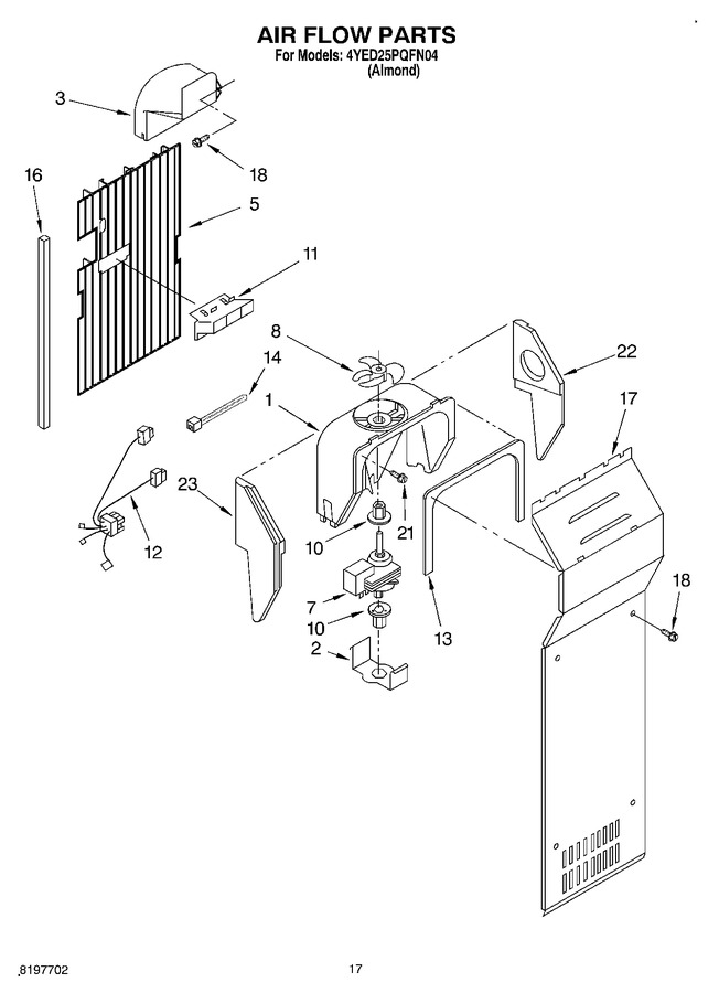 Diagram for 4YED25PQFN04