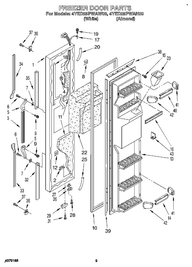 Diagram for 4YED25PWAN00
