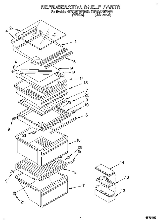 Diagram for 4YED25PWBW00