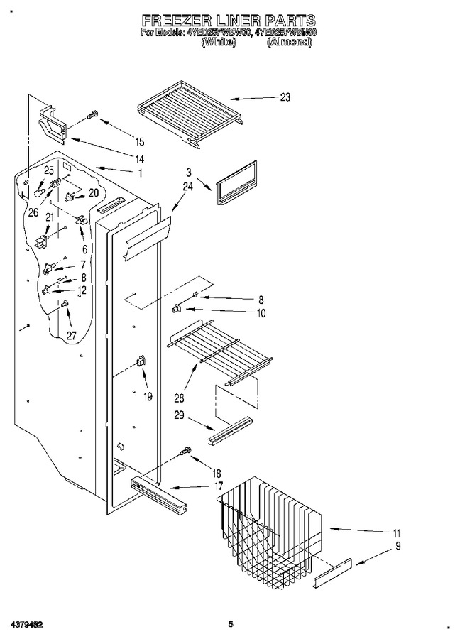 Diagram for 4YED25PWBN00