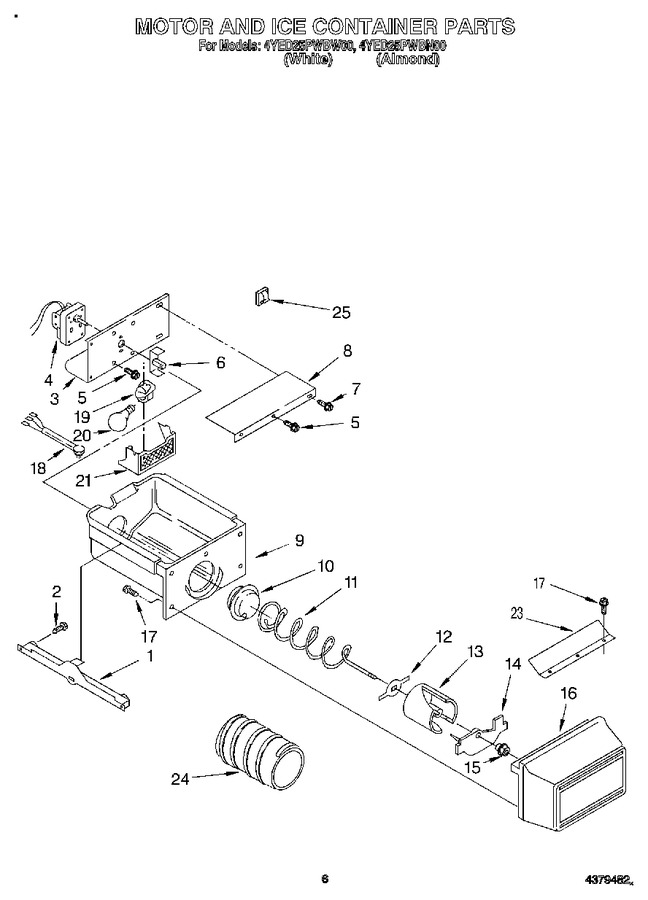 Diagram for 4YED25PWBW00