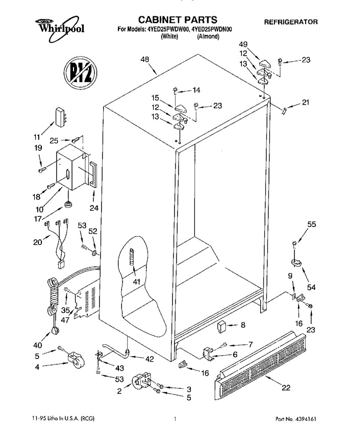 Diagram for 4YED25PWDW00