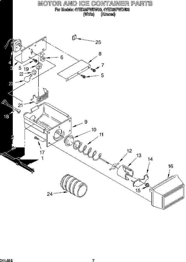 Diagram for 4YED25PWDW00