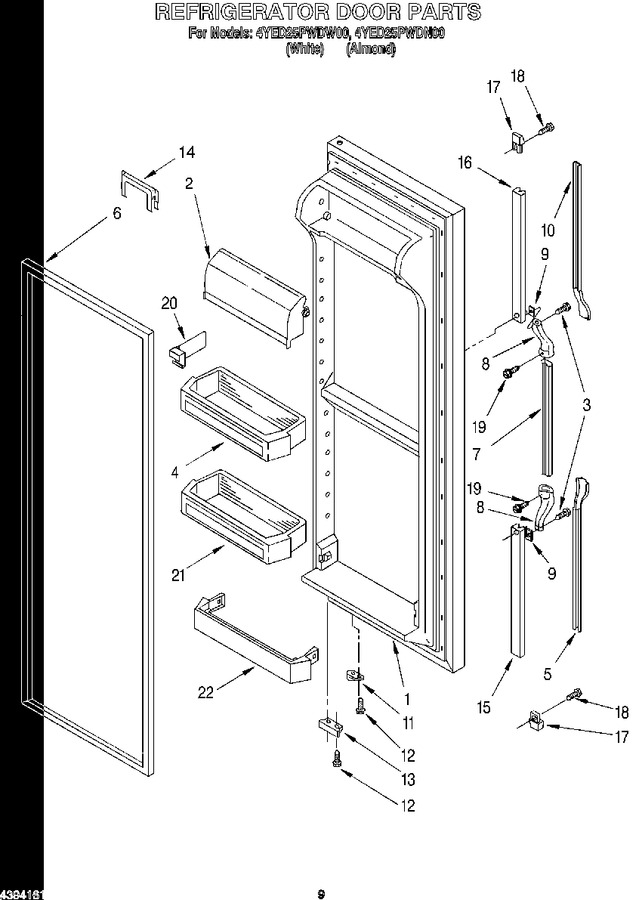Diagram for 4YED25PWDW00