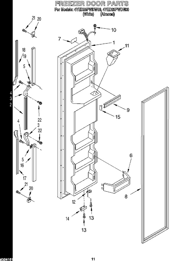 Diagram for 4YED25PWDW00
