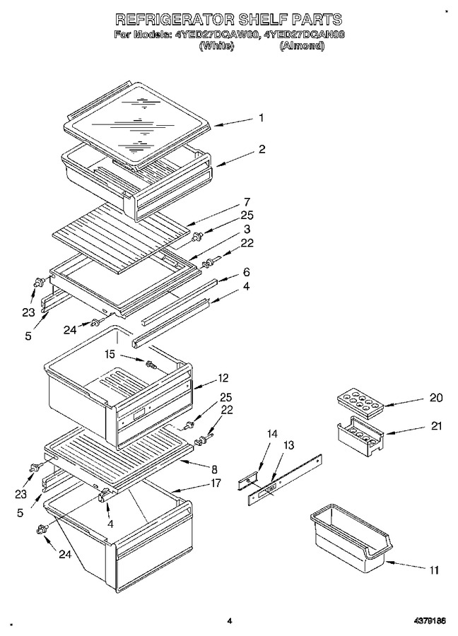 Diagram for 4YED27DQAN00