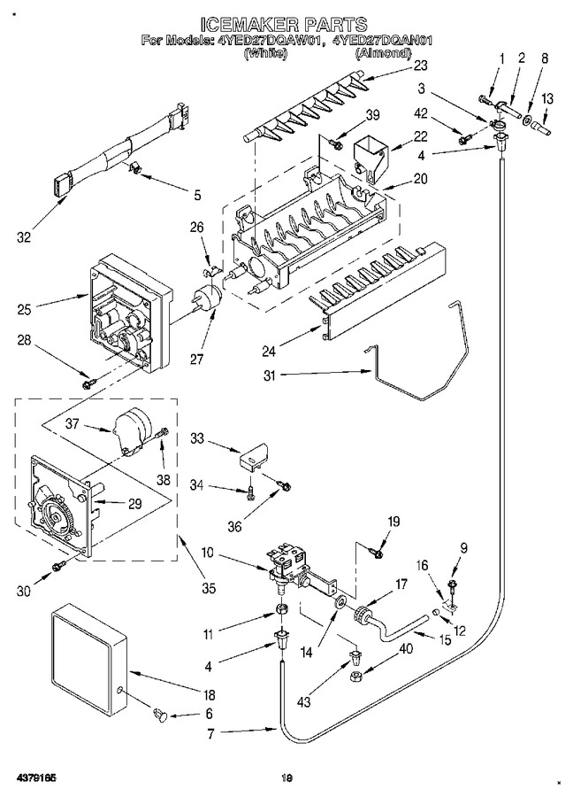 Diagram for 4YED27DQAN01