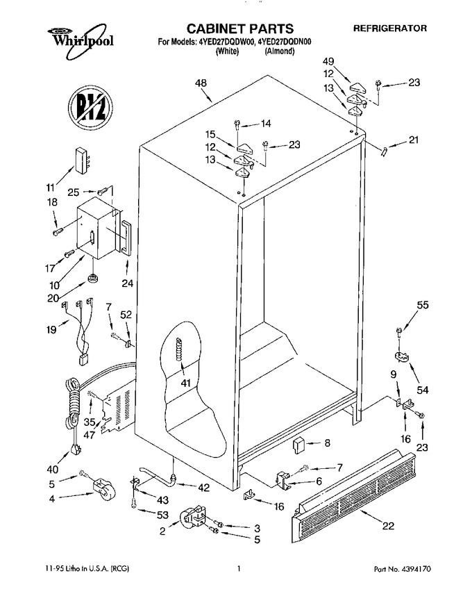 Diagram for 4YED27DQDN00