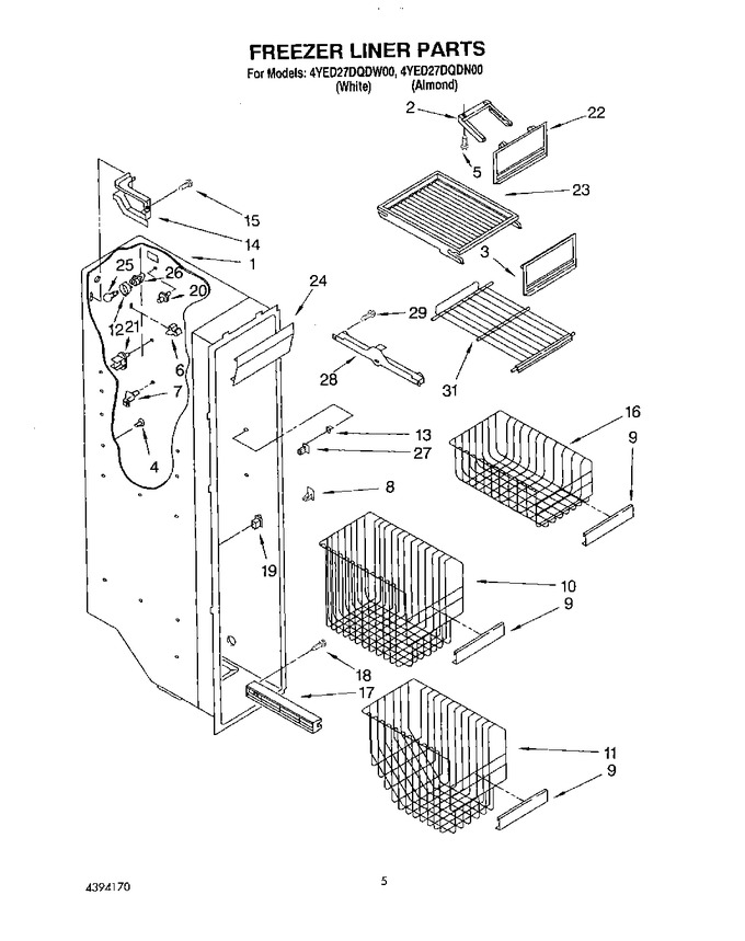 Diagram for 4YED27DQDN00