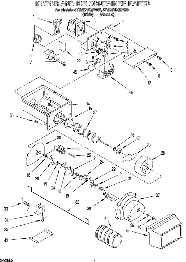 Diagram for 4YED27DQDW00