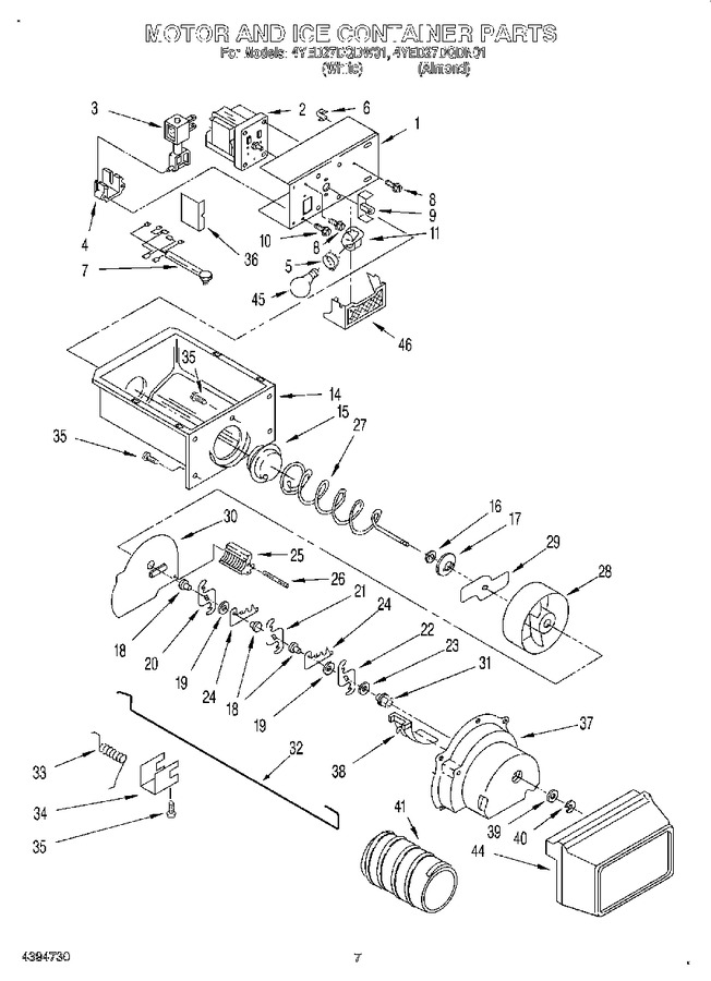 Diagram for 4YED27DQDW01