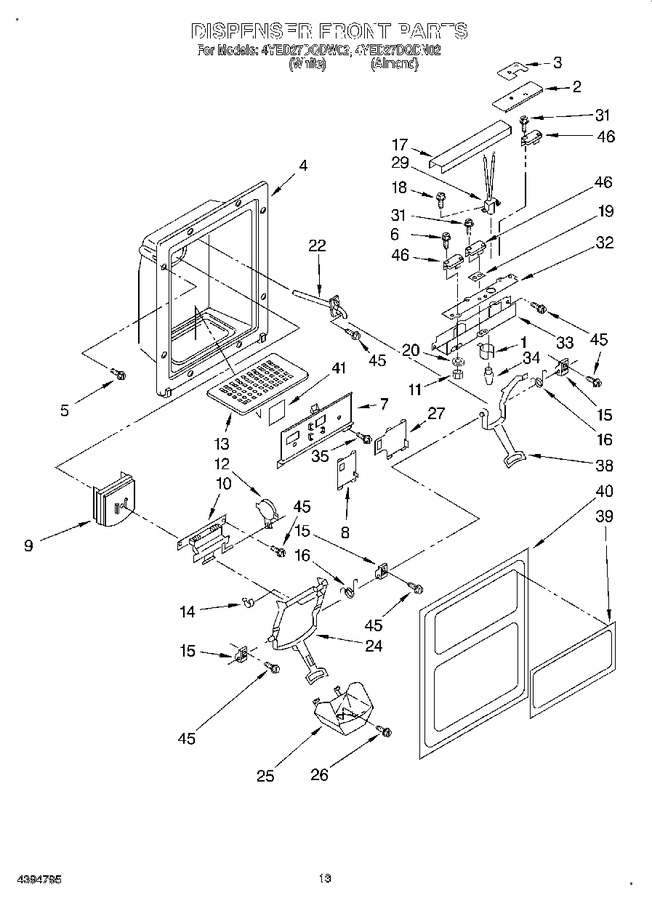 Diagram for 4YED27DQDN02