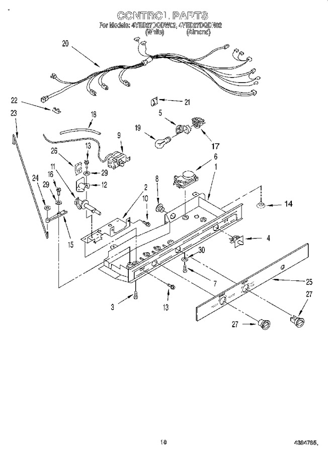 Diagram for 4YED27DQDN02