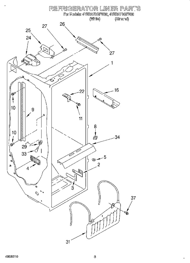 Diagram for 4YED27DQFW00