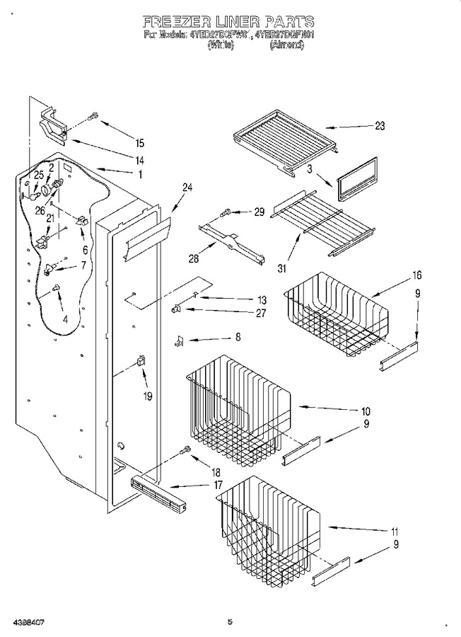 Diagram for 4YED27DQFN01