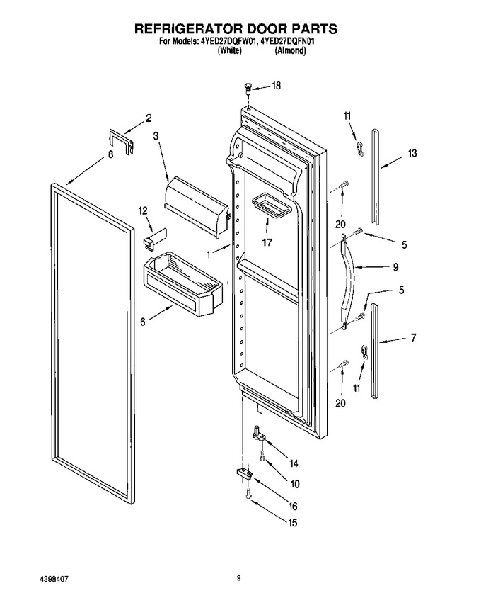 Diagram for 4YED27DQFN01